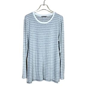 Athleta Striped Knit Top